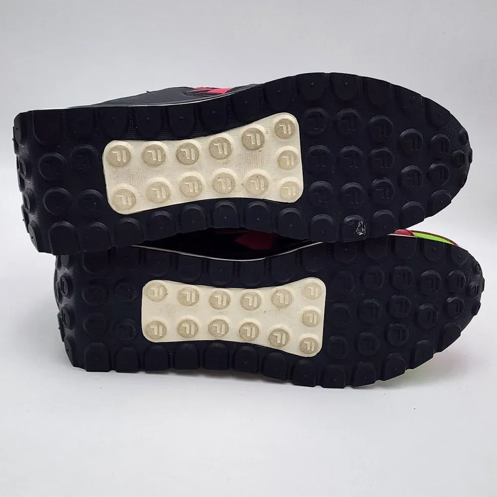 Fila Sandenal‎ Low Mens Casual Athletic Shoes Pink Black 1RM02029-041 Men's 10.5